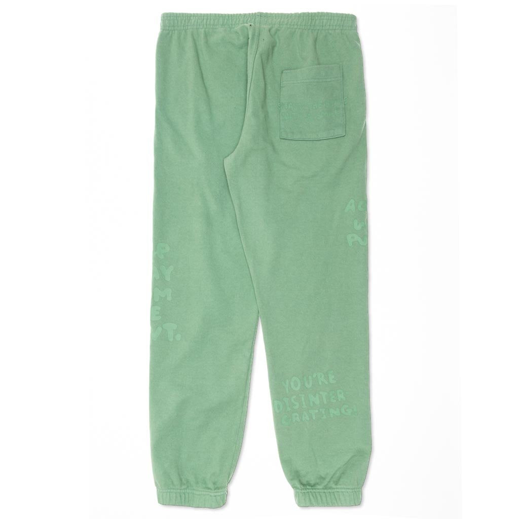 Tonal Type Print Sweatpant - Putty