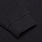 Waffle Knit Mock Neck L/S Shirt - Black