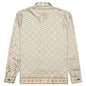 Printed L/S Silk Shirt - Laurel Monogram Light