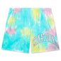 Chinatown Arc Left Sweatshorts - Tie Dye Blue
