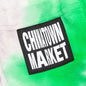 Chinatown Arc Left Sweatshorts - Tie Dye Purple