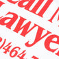Chinatown Lawyer T-Shirt - White