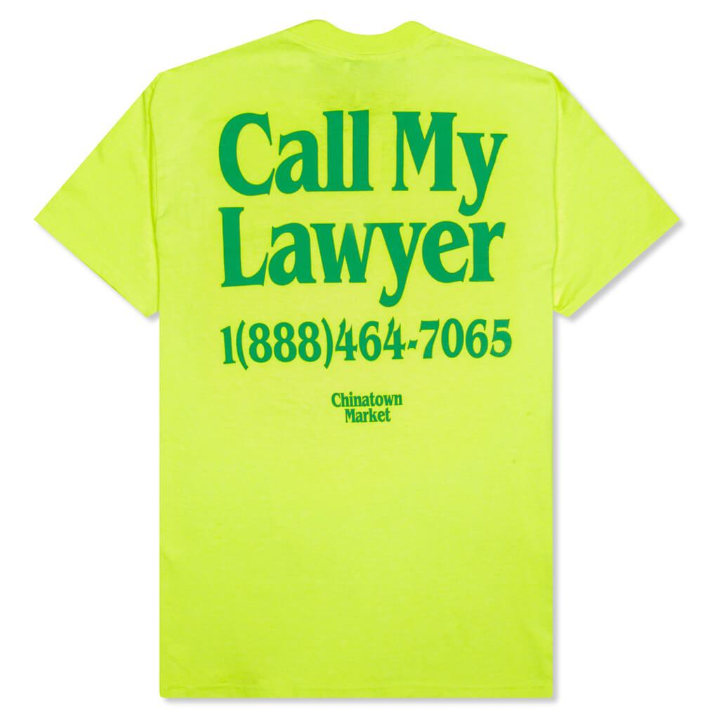 Chinatown Lawyer T-Shirt - Yellow