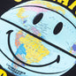 Chinatown Smiley Globe Ball T-Shirt - Black