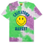 Chinatown Smiley Multi T-Shirt - Tie Dye
