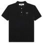 Black Emblem Polo Shirt - Black