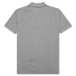 Black Emblem Polo Shirt - Grey