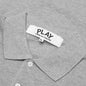 Black Emblem Polo Shirt - Grey