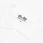 Black Emblem Polo Shirt - White