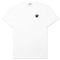 Black Emblem T-Shirt - White