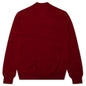 Double Heart Cardigan - Burgundy