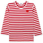 Kid's Striped L/S T-Shirt - Red/White