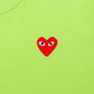 Pastelle Women's Red Emblem T-Shirt - Green