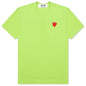 Pastelle Women's Red Emblem T-Shirt - Green