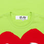 Pastelle Women's Red Logo T-Shirt - Green