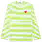 Pastelle Women's Striped L/S Shirt - Green