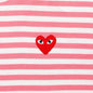 Pastelle Women's Striped L/S Shirt - Pink