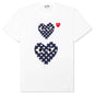Polka Dot Duo T-Shirt - White