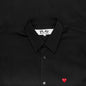 Small Emblem Button Down - Black