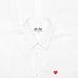Small Emblem Button Down - White