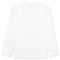 Women's Black Multi Logo L/S T-Shirt - White