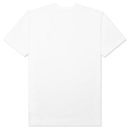 Women's Camouflage Double Heart T-Shirt - White