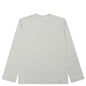 Women's Grey Heart Logo L/S Tee - Grey