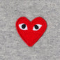 Women's Multi Heart Hoodie - Grey