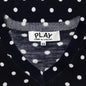 Womens Polka Dot Sweater - Navy