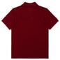 Women's CDG Heart Polo Shirt - Burgundy