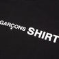 Comme Des Garcons SHIRT Front Logo S/S Tee - Black