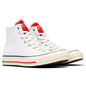 All Star Chuck '70 Hi - White/University Red/Egret