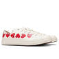 Converse x Comme Des Garcons PLAY All Star Chuck '70 Ox "Multi Heart" - Off-White