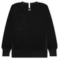 Waffle Crewneck - Anthracite Black
