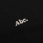 Waffle Crewneck - Anthracite Black