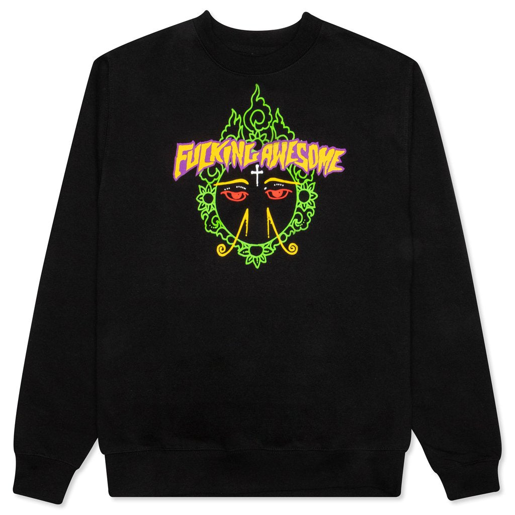 Eyes Crewneck - Black