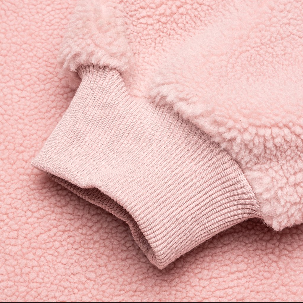 Pile Polar Fleece Crewneck - Pink