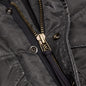 Washed Satin Utility Vest - Black