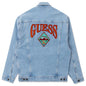 Guess Oversize Mountain Denim Jacket - Rivera Light Indigo