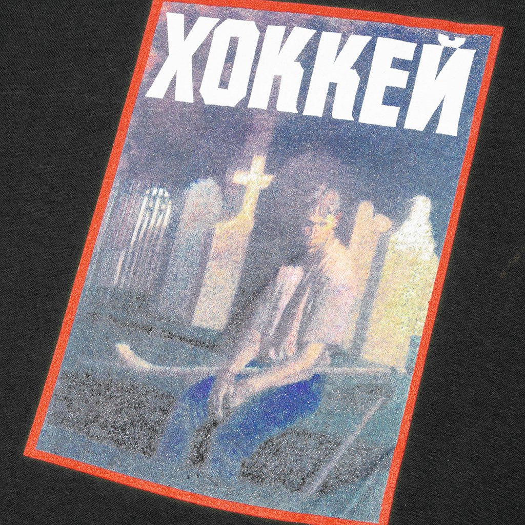 Nik Stain Tee - Black