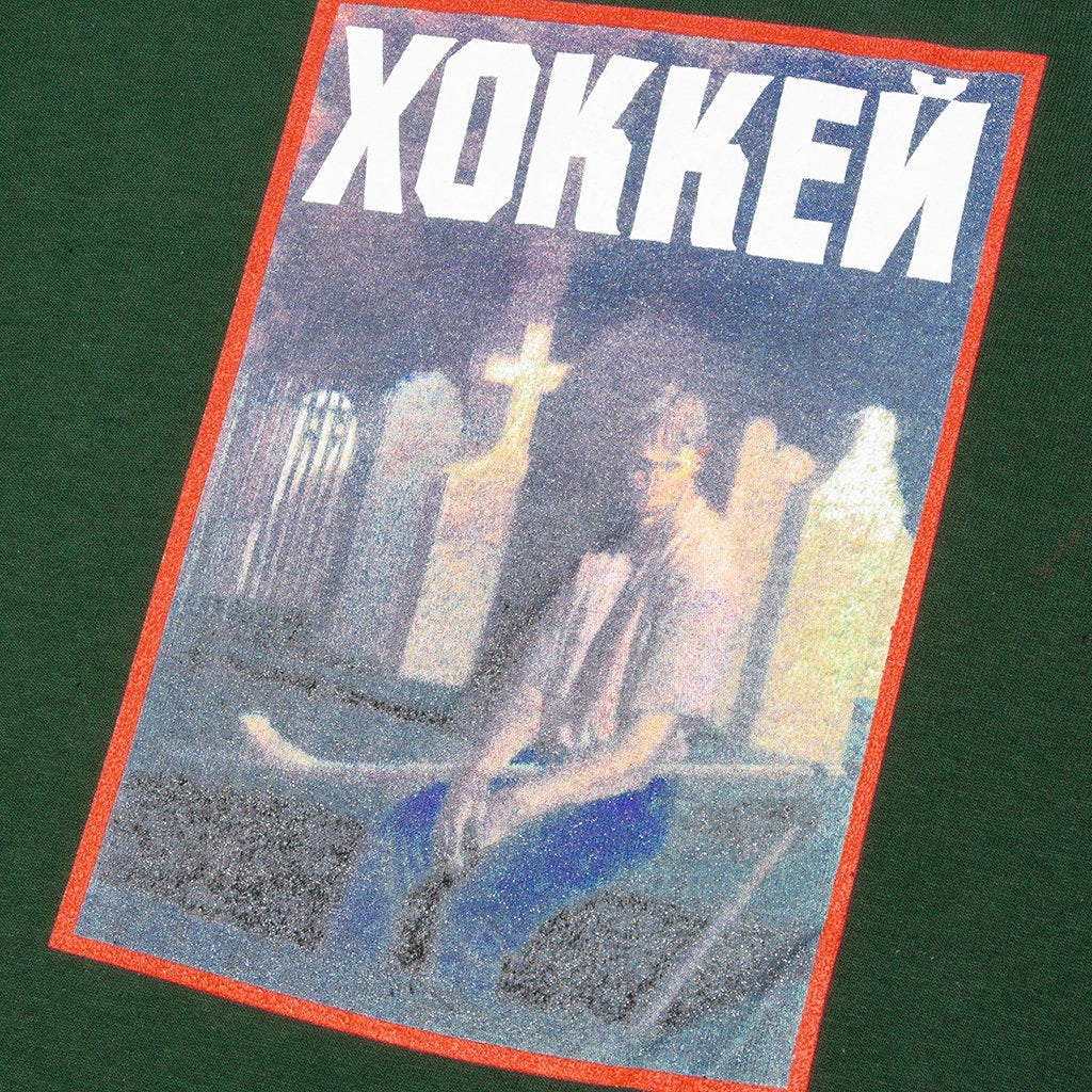 Nik Stain Tee - Forest Green