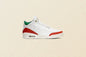 Air Jordan 3 Retro 'El Vuelo' - Summit White/Metallic Gold/Pine Green