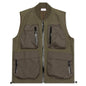 High Shrunk Nylon Utility Vest - Olive