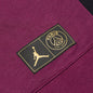 Jordan x Paris Saint-Germain Fleece Hoodie - Black/Bordeaux