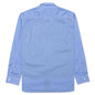 Mixed Fabric Shirt - Blue/Navy