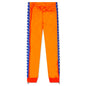 Kids 222 Banda Rastoriazz Track Pants - Orange/Blue Royal