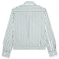 Jacket Shirt - White/Blue