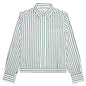 Jacket Shirt - White/Blue
