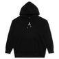 Embroidered Popover Sweatshirt - Black