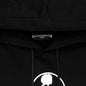 Flocked Popover Sweatshirt - Black